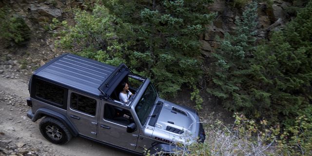 Jeep Wrangler Gets a Factory-Approved Flip-Top That's Basically Identical  to Ford Bronco's