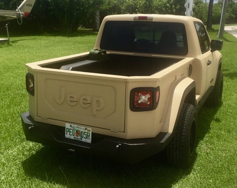 Jeep Renegade Pickup Conversion Pictures Image