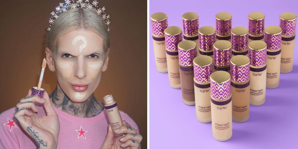 Jeffree Star Criticizes Tarte Shape Tape Foundation for 