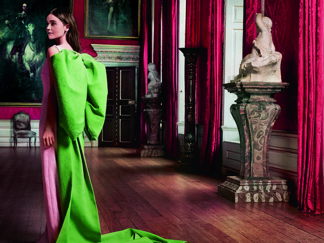 Jenna Coleman shot at Kensington Palace for Victoria - Harper’s Bazaar ...
