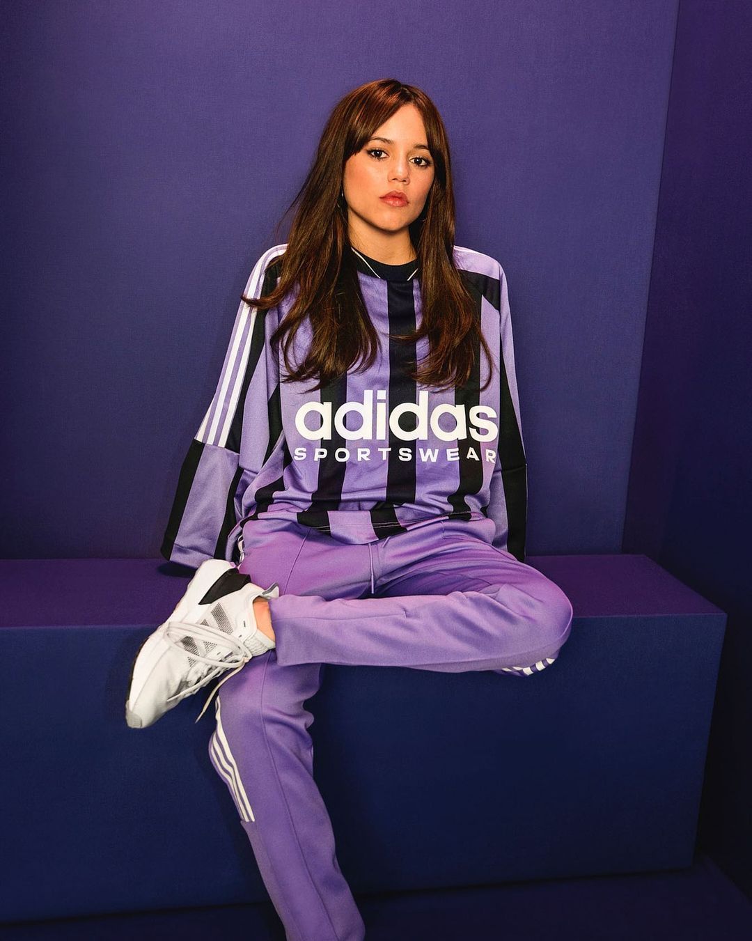 Jenna Ortega, imagen Adidas: las zapatillas enamoran