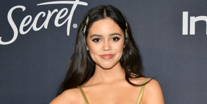 Jenna Ortega shows off natural freckles in no-makeup selfie