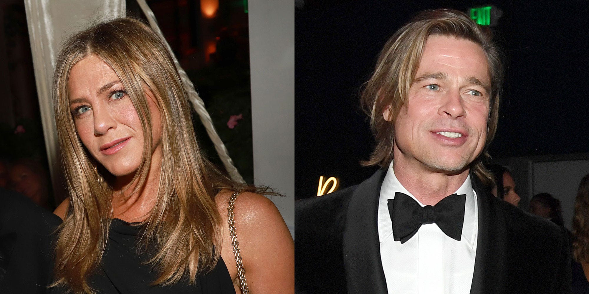 Jennifer Aniston and Brad Pitt Had Moment at Oscars 2020 Party ...