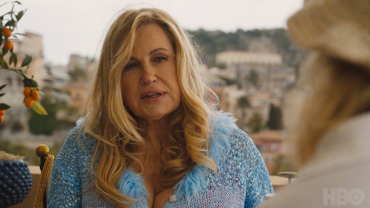 The White Lotus Star Reveals Iconic Jennifer Coolidge Scene That Was