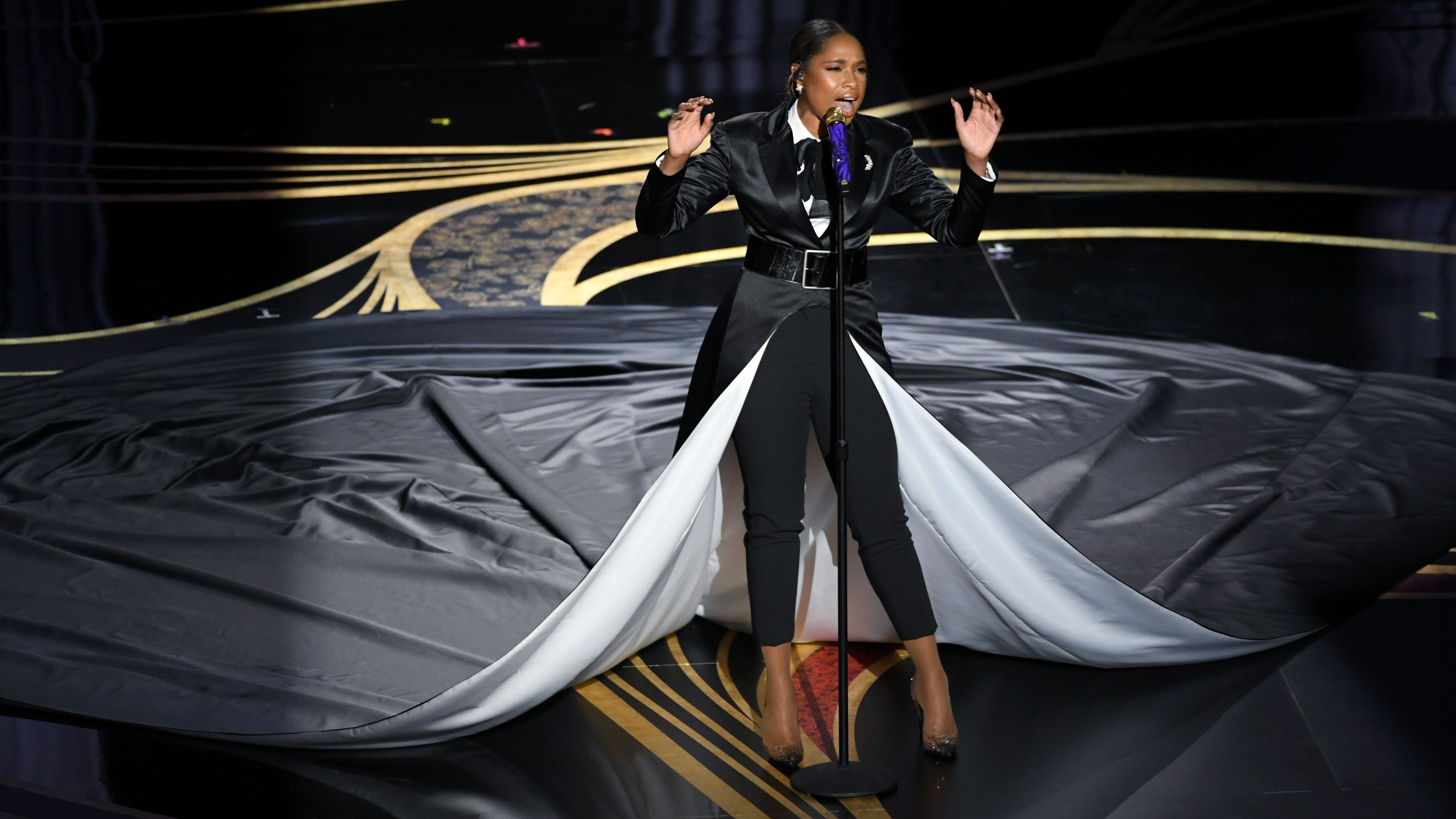 jennifer hudson dress oscars 2019