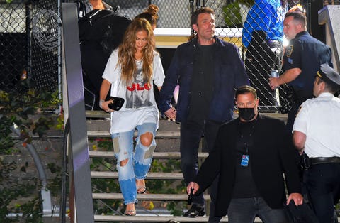 Celebrity Sightings In New York City - September 25, 2021 ben affleck jennifer lopez