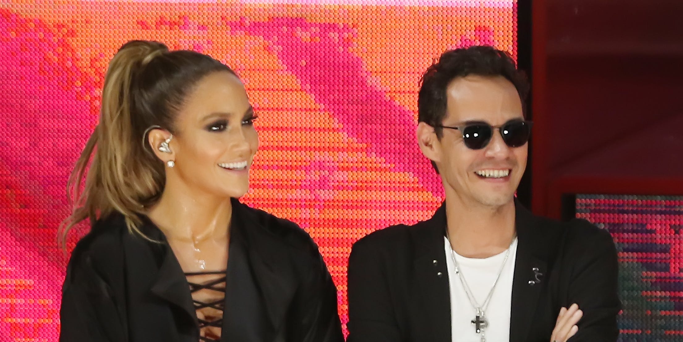 Jennifer Lopez and Marc Anthony Reportedly Hung Out Together in Miami