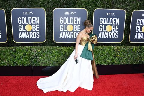 Jennifer Lopez en la 77edición de los globos de Oro