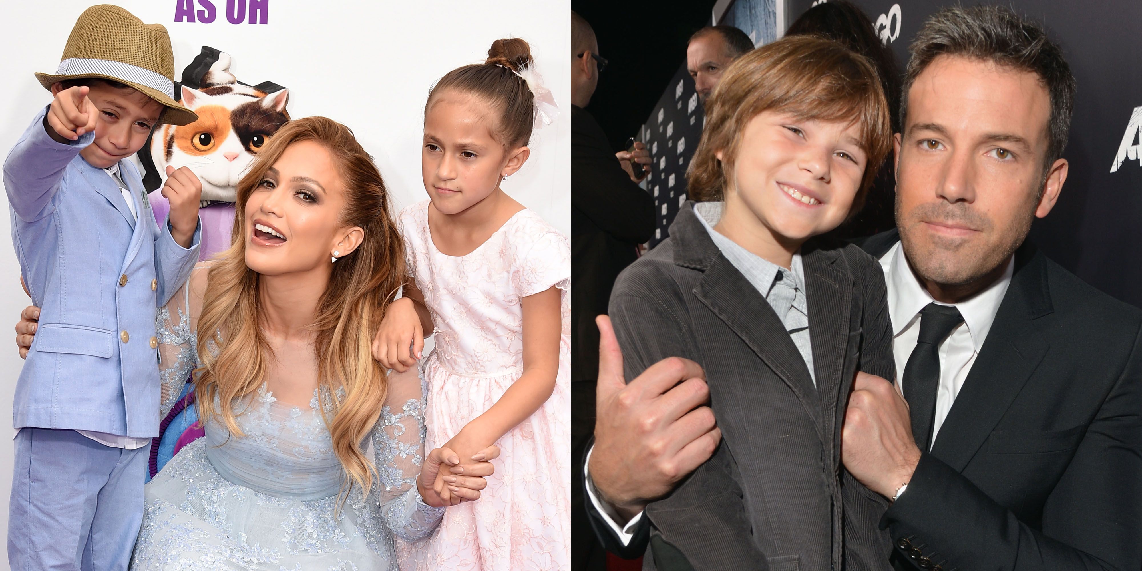 Jennifer Lopez Ben Affleck Took Their Kids To Universal Studios