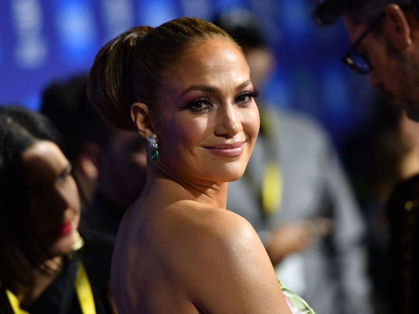 Jennifer Lopez y las zapatillas Nike para