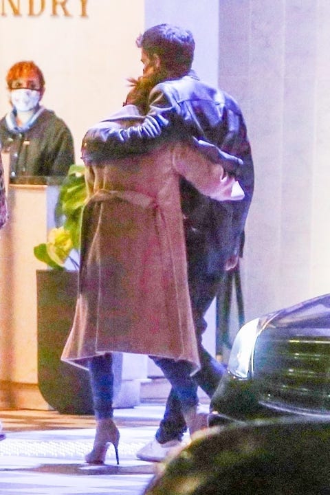Jennifer Lopez and Ben Affleck hugging while out in L.A. jennifer lopez and ben affleck hugging while out in la
