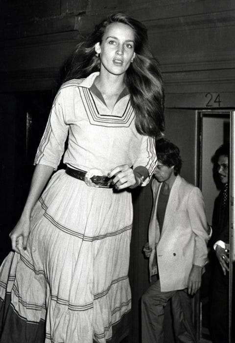 El estilo de Jerry Hall en los años 80 - Looks de Jerry Hall que nos