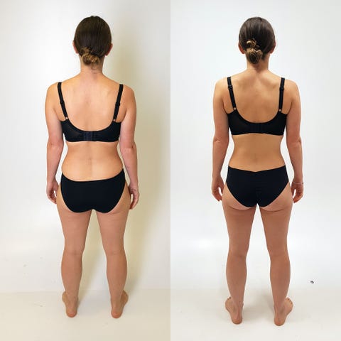Vêtements, Sous-vêtements, Soutien-gorge, Épaules, Maillots de bain, Lingerie, Bikini, Slips, Debout, Jambe,