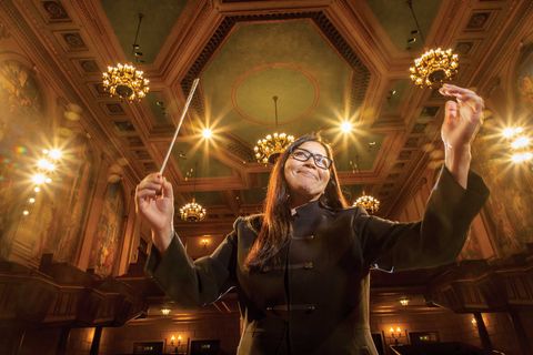 conductor jessica bejarano founded the san francisco philharmonic, which she aims to fill with accomplished, diverse musicians