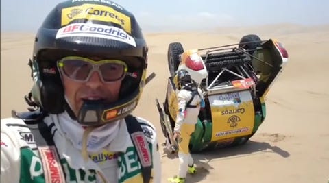 jesus calleja dakar Jesús Calleja en el rally Dakar