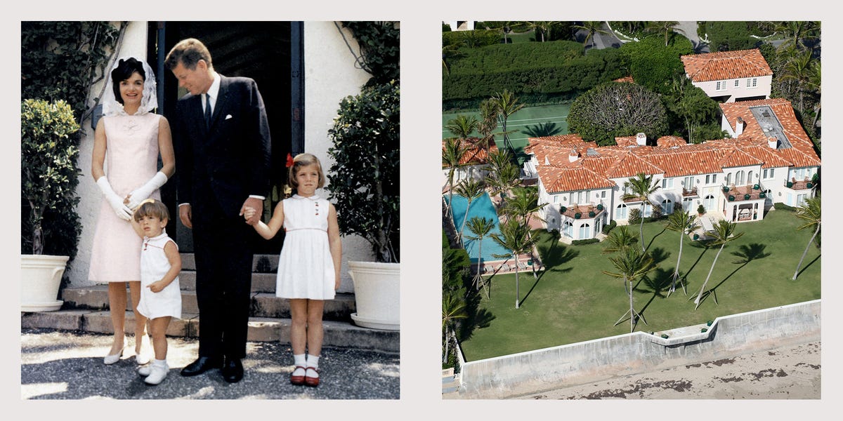 See Inside JFK’s Palm Beach Vacation Home - Kennedy Winter White House ...