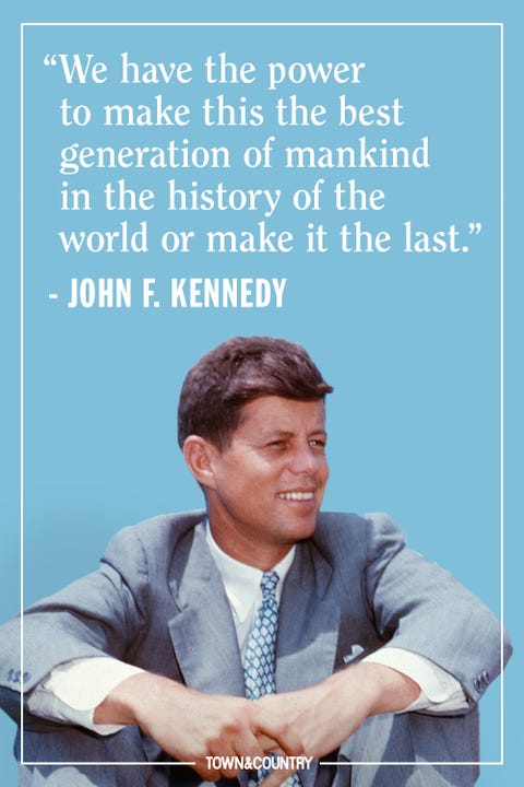 12 Best JFK Quotes Of All Time - Famous John F. Kennedy Quotes