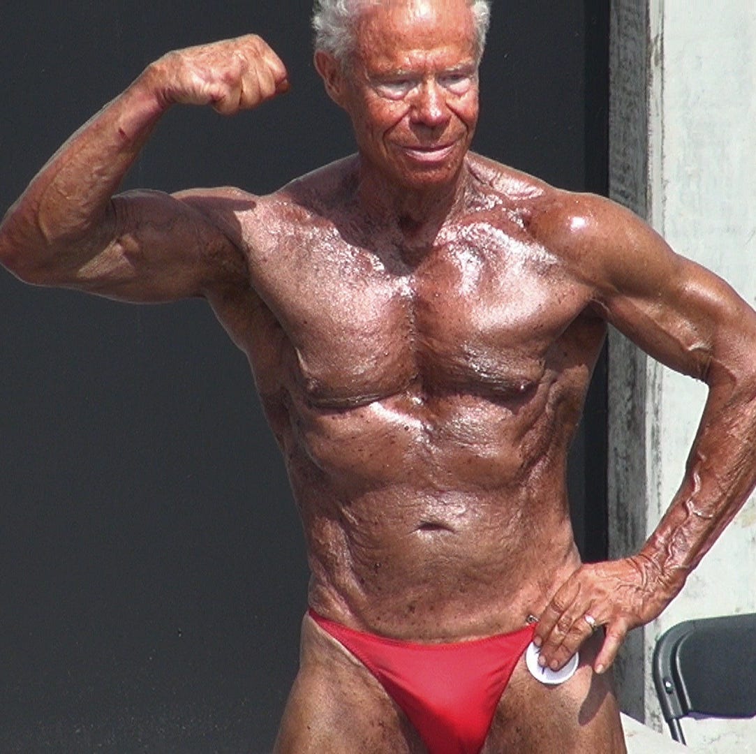 The World's Oldest Bodybuilder Shared the Workout That Keeps Him Built at 89