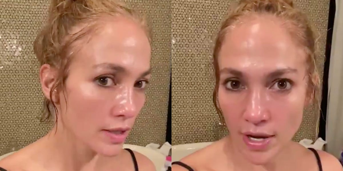 Jennifer Lopez Reveals Her MakeupFree Skin & Discusses Botox