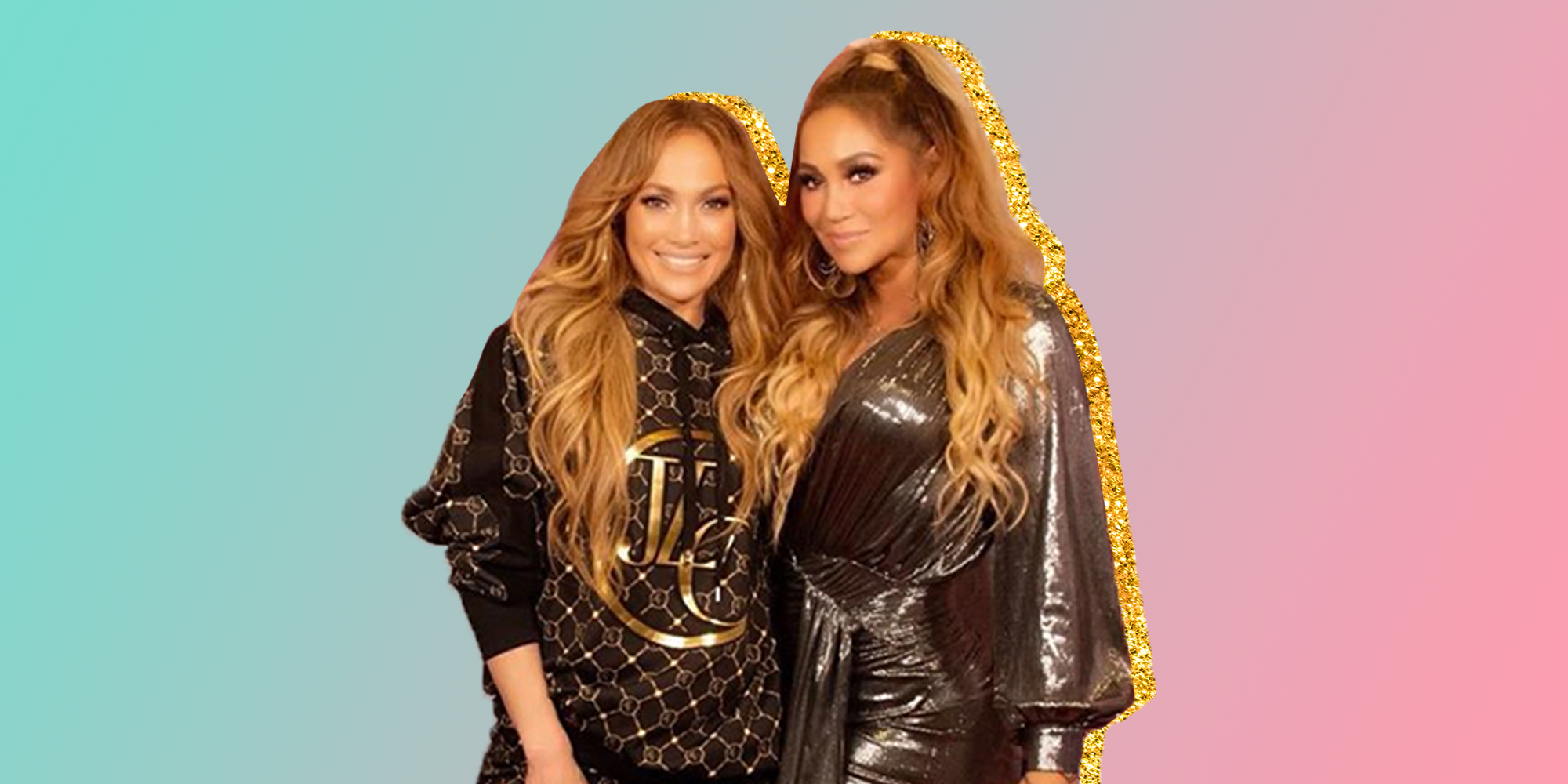 J.Lo Poses With Her Lookalike In Uncanny Photo