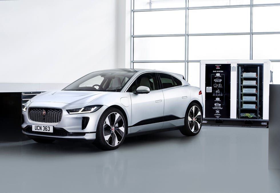 Jaguar I-Pace Batteries Find Second Life