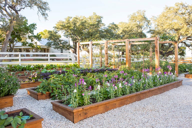 Chip and Joanna Gaines' Farmhouse Garden Photos - Fixer 