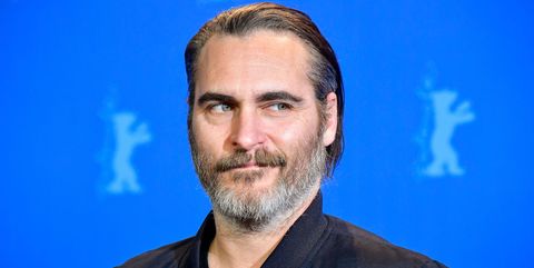 topshot   us actor joaquin phoenix poses during the photo call for the film "don't worry, he won't get far on foot" presented in competition of the 68th edition of the berlinale film festival in berlin on february 20, 2018  afp photo  tobias schwarz        photo credit should read tobias schwarzafp via getty images