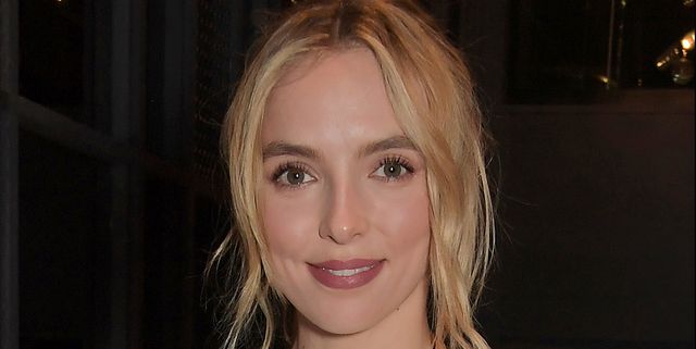 Jodie Comer's textured knot updo is bridal worthy