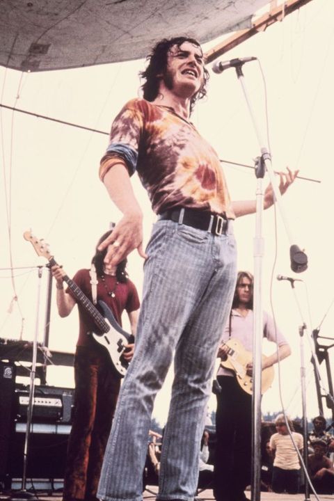 1969: Joe Cocker performs at Woodstock festival