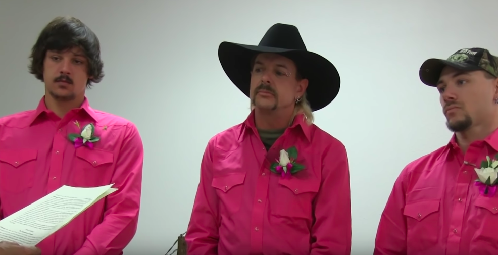 Joe Exotic S The Tiger King Wedding Is Available To Stream Online