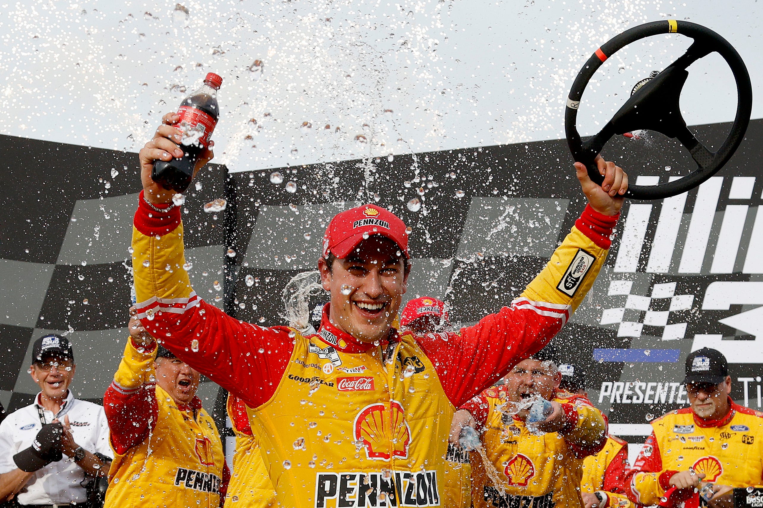 Worth the Wait: How Joey Logano Beat Kyle Busch for NASCAR Cup Win in OT at WWTR