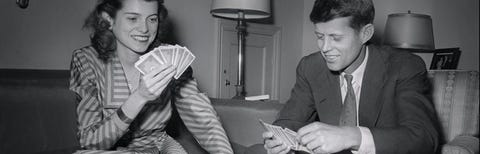 John F. Kennedy with Sister Eunice John F. Kennedy with Sister Eunice