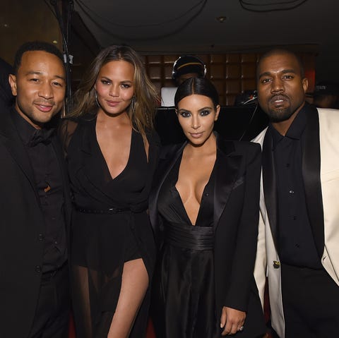 Chrissy Teigen And John Legend On The Fight They Had At Kim Kardashian And Kanye West S Wedding