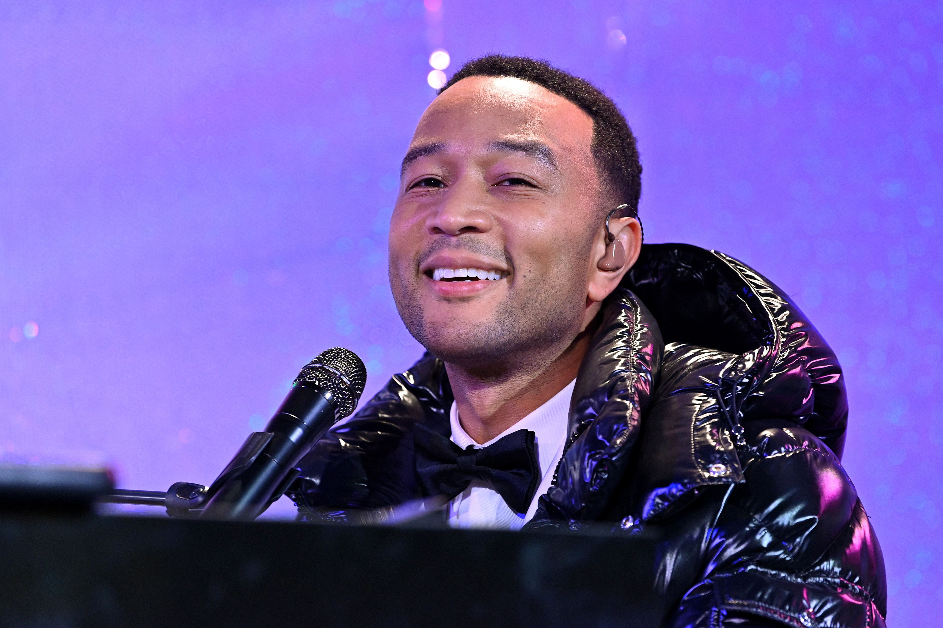 john legend purple jacket