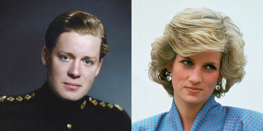 John Spencer and Princess Diana