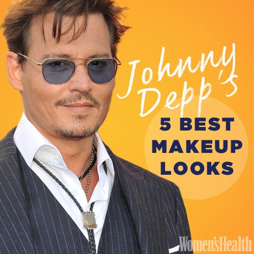 Johnny Depp's Best Makeup Looks