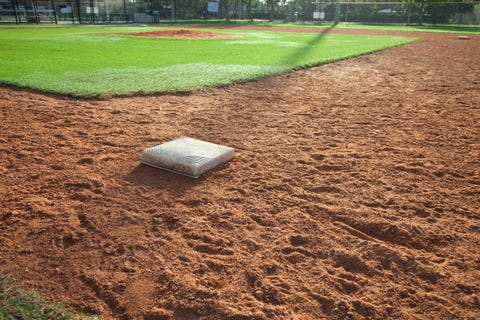 Soil, Sport venue, Grass, Lawn, Mulch, Baseball field, Baseball, Landscape, Plant, Landscaping, 