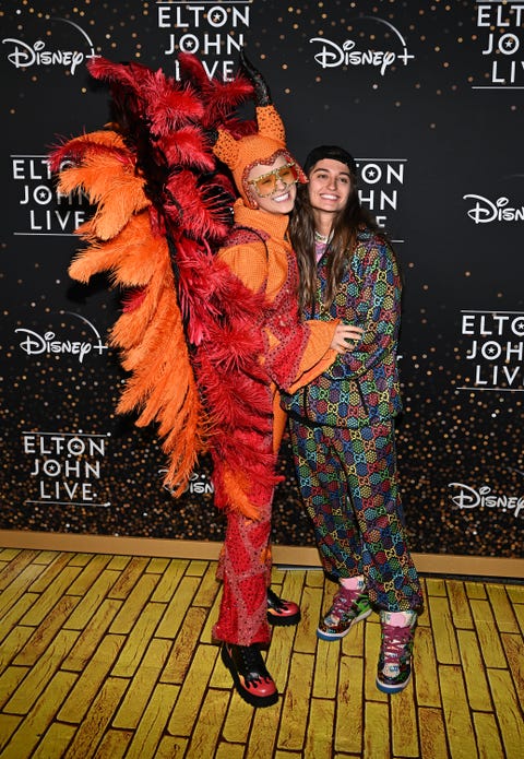 disney's elton john live farewell from dodger stadium yellow brick road event red carpet