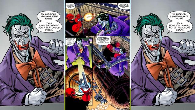 Breve historia del anti-nazismo del Joker
