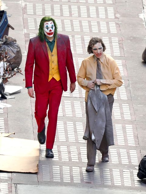 Joaquin Phoenix portraying the Joker foley à deux