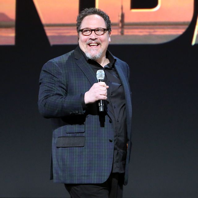 anaheim, california   august 23 executive producerwriter jon favreau of the mandalorian took part today in the disney showcase at disney’s d23 expo 2019 in anaheim, calif  the mandalorian will stream exclusively on disney, which launches november 12 photo by jesse grantgetty images for disney
