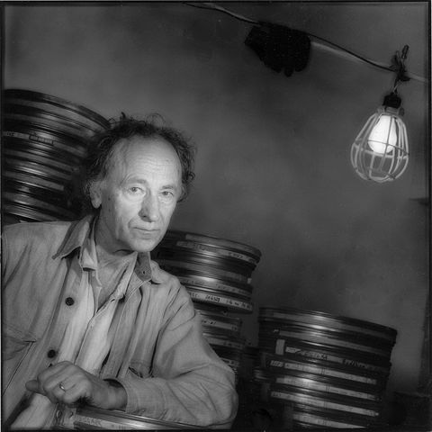 Jonas Mekas In The Offices Of The Anthology Film Archives, East Village, New York City.