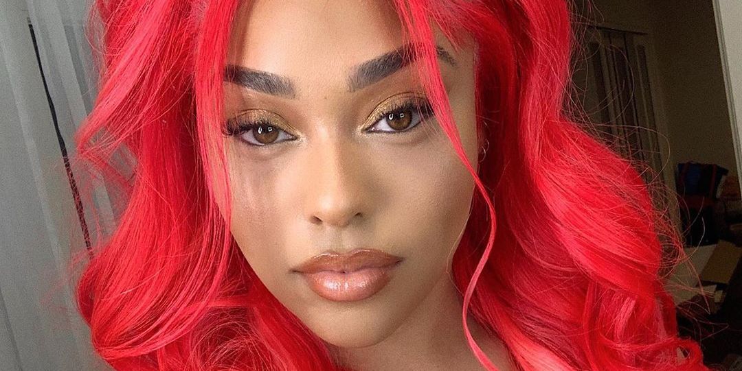 Jordyn Woods Has Fire-Engine Red Hair Now and Posted It on Instagram