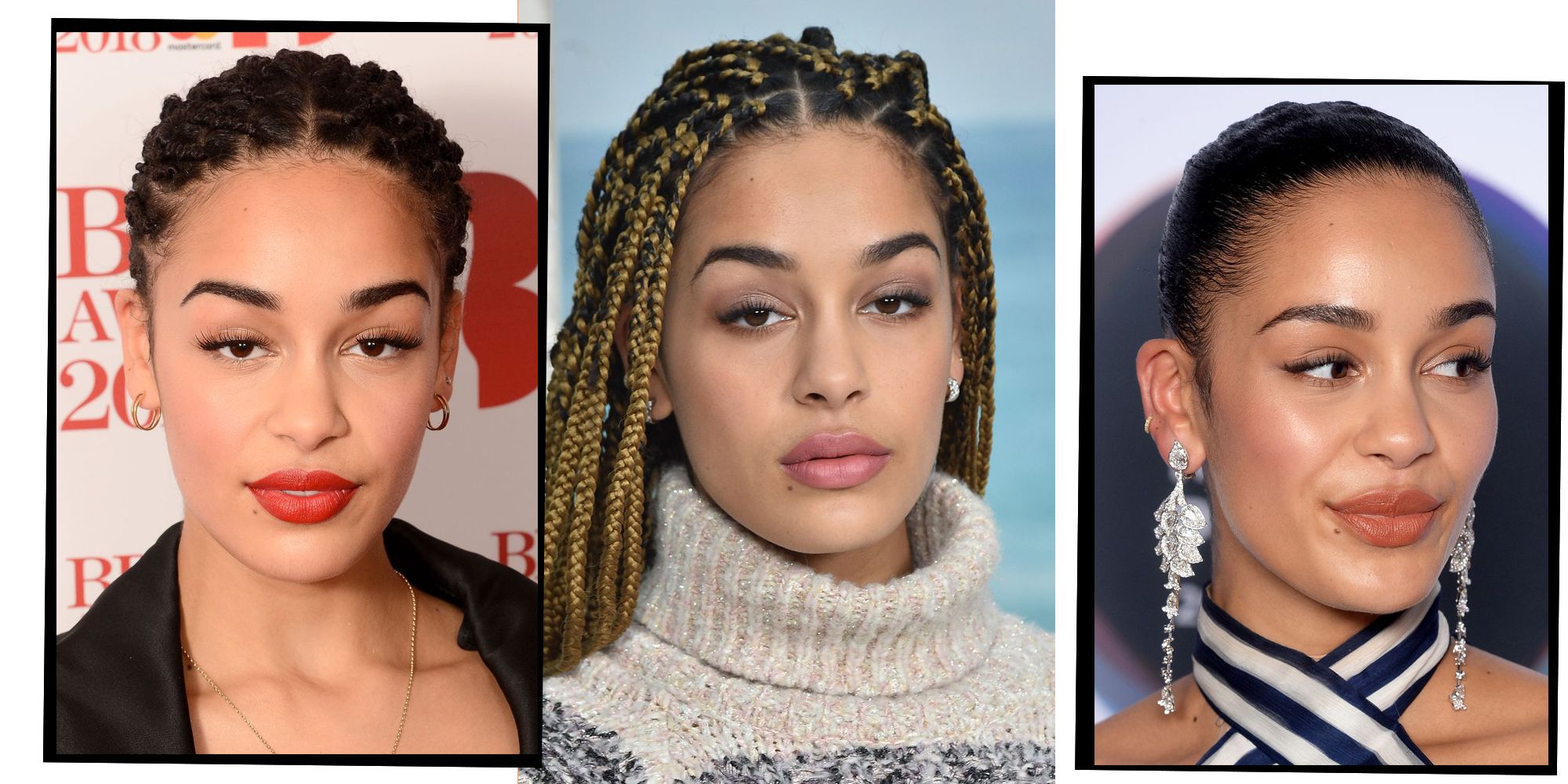 Every One Of Jorja Smith's Noughties Glam Hair And Make-Up Looks