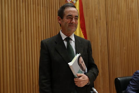 José Bono en la presentación de su libro 'Se levanta la sesión'