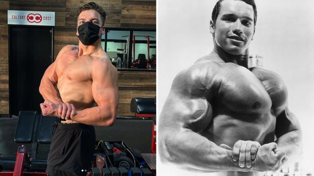 El hijo de Schwarzenegger celebra el final de año con homenaje a Arnold