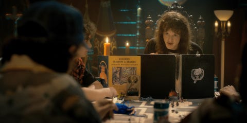 joseph quinn as eddie munson, stranger things, season 4