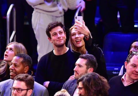 karlie kloss and joshua kushner Attend Houston Rockets v New York Knicks