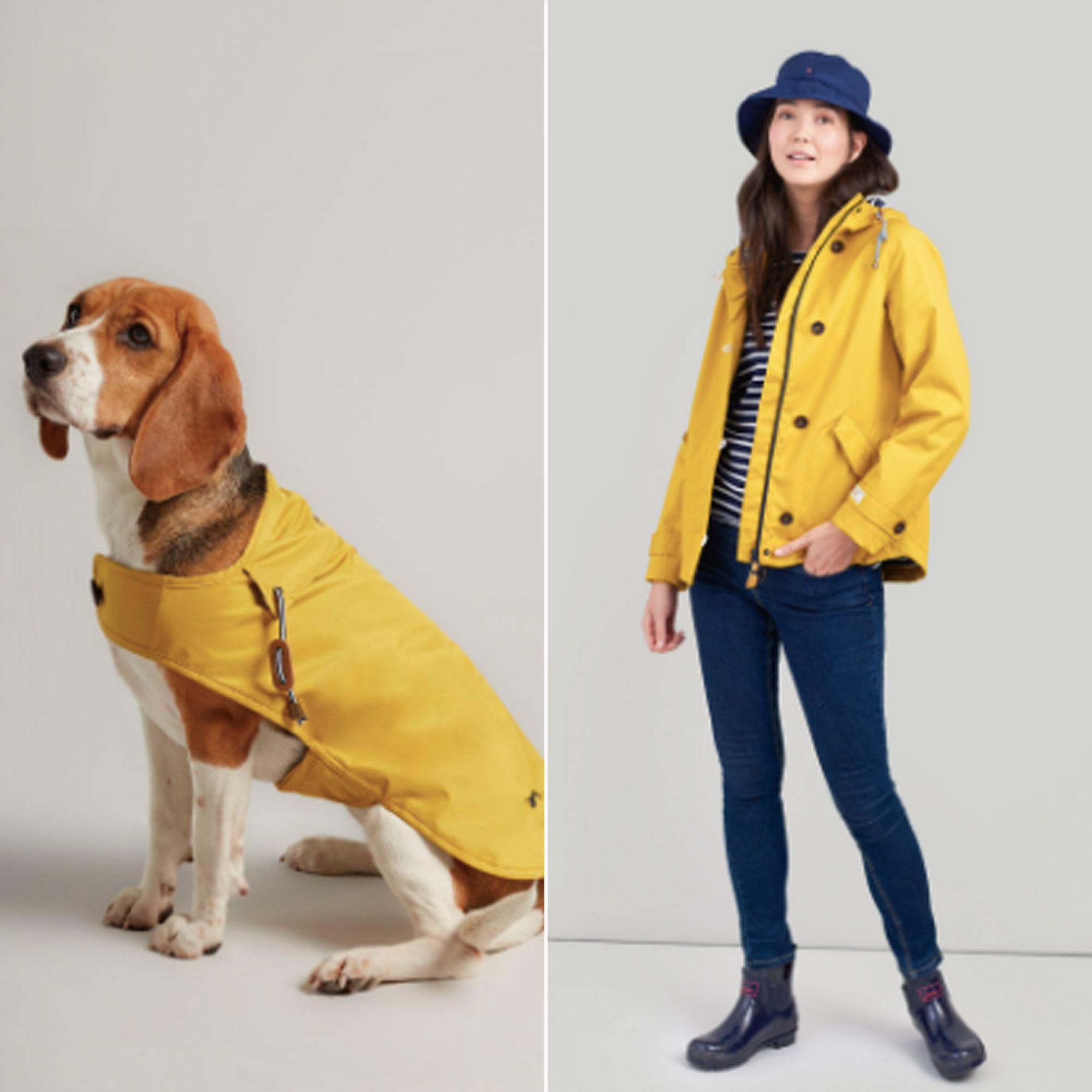 matching coats with dog