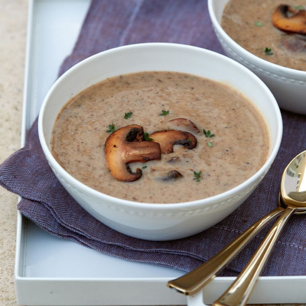 Easy Cream of Mushroom Soup Recipe - How to Make Cream of Mushroom Soup